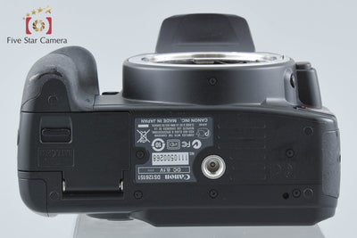 【中古】Canon キヤノン EOS Kiss Digital X ブラック デジタル一眼レフカメラ