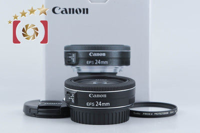 【中古】Canon キヤノン EF-S 24mm f/2.8 STM 元箱付き