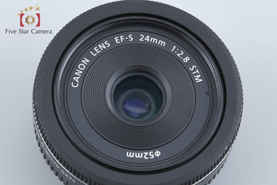 【中古】Canon キヤノン EF-S 24mm f/2.8 STM 元箱付き