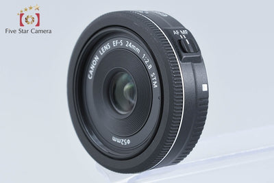 【中古】Canon キヤノン EF-S 24mm f/2.8 STM 元箱付き