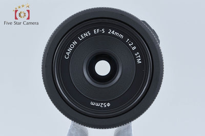 【中古】Canon キヤノン EF-S 24mm f/2.8 STM 元箱付き