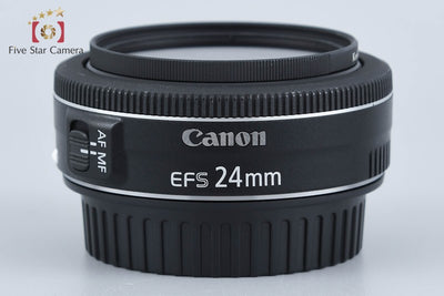 【中古】Canon キヤノン EF-S 24mm f/2.8 STM 元箱付き