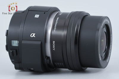 【中古】SONY ソニー α ILCE-QX1 パワーズームレンズキット シャッター回数僅少