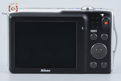 【中古】Nikon ニコン COOLPIX S3300 クリスタルシルバー コンパクトデジタルカメラ
