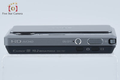 【中古】SONY ソニー Cyber-Shot DSC-TX7 シルバー デジタルスチルカメラ