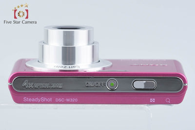 【中古】SONY ソニー Cyber-shot DSC-W320 ピンク コンパクトデジタルカメラ