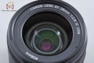 【中古】Canon キヤノン EF 28mm f/2.8 IS USM