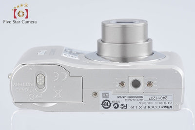 【中古】Nikon ニコン COOLPIX L19 シルバー コンパクトデジタルカメラ