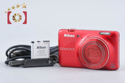 【中古】Nikon ニコン COOLPIX S6400 グロッシーレッド コンパクトデジタルカメラ