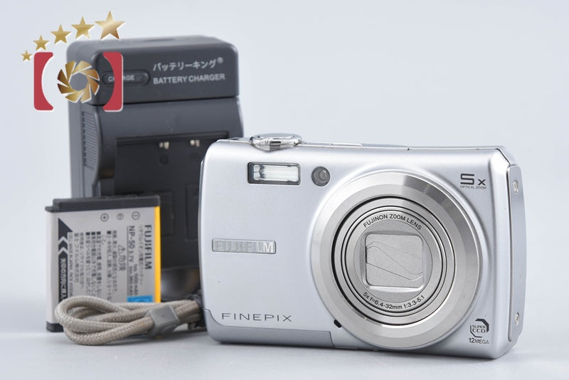 【中古】FUJIFILM 富士フイルム FINEPIX F100fd シルバー コンパクトデジタルカメラ