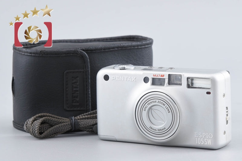 【中古】PENTAX ペンタックス ESPIO 105SW シルバー コンパクトフィルムカメラ