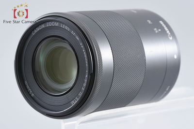 【中古】Canon キヤノン EF-M 55-200mm f/4.5-6.3 IS STM ブラック
