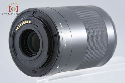 【中古】Canon キヤノン EF-M 55-200mm f/4.5-6.3 IS STM ブラック