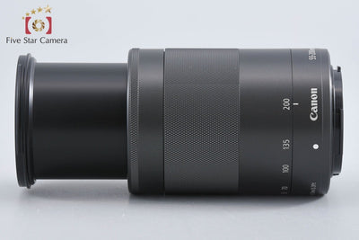 【中古】Canon キヤノン EF-M 55-200mm f/4.5-6.3 IS STM ブラック