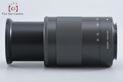 【中古】Canon キヤノン EF-M 55-200mm f/4.5-6.3 IS STM ブラック