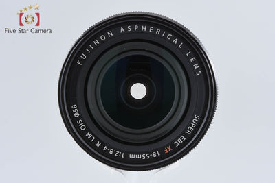 【中古】FUJIFILM 富士フイルム XF 18-55mm f/2.8-4 R LM OIS ASPHERICAL