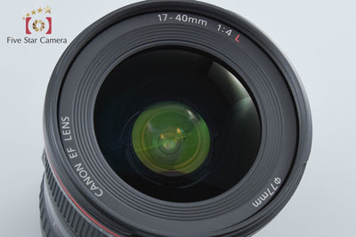 【中古】Canon キヤノン EF 17-40mm f/4 L USM 元箱付き