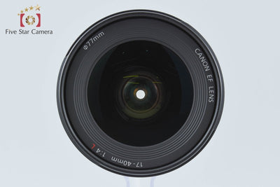 【中古】Canon キヤノン EF 17-40mm f/4 L USM 元箱付き