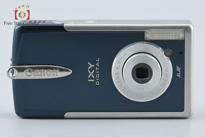 【中古】Canon キヤノン IXY Digital L2 ミッドナイトブルー コンパクトデジタルカメラ