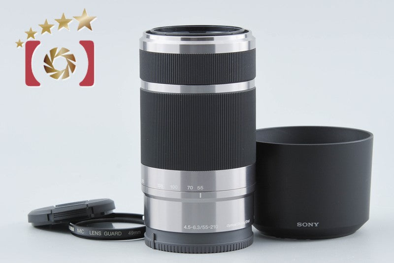 【中古】SONY ソニー E 55-210mm f/4.5-6.3 OSS SEL55210 シルバー