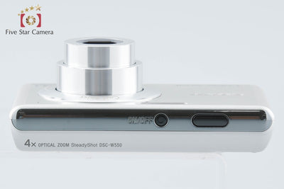 【中古】SONY ソニー Cyber-shot DSC-W550 シルバー コンパクトデジタルカメラ