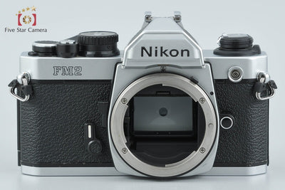 【中古】Nikon ニコン ニュー FM2 後期 シルバー フィルム一眼レフカメラ