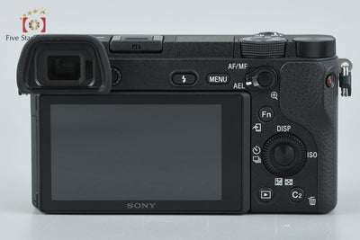 【中古】SONY ソニー α6300 ILCE-6300 パワーズームレンズキット シャッター回数僅少 多言語対応