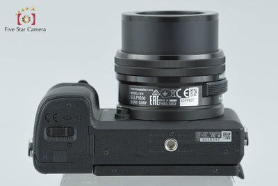 【中古】SONY ソニー α6300 ILCE-6300 パワーズームレンズキット シャッター回数僅少 多言語対応