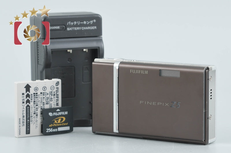 【中古】FUJIFILM 富士フイルム FINEPIX Z5fd チョコブラウン コンパクトデジタルカメラ