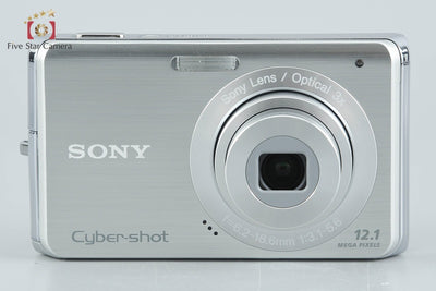 【中古】SONY ソニー Cyber-shot DSC-W190 シルバー コンパクトデジタルカメラ 元箱付き