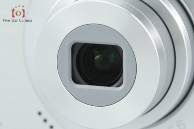 【中古】SONY ソニー Cyber-shot DSC-W190 シルバー コンパクトデジタルカメラ 元箱付き
