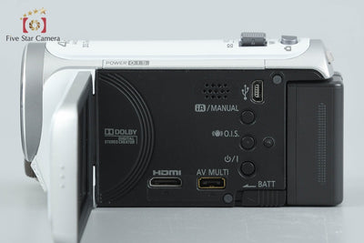 【中古】Panasonic パナソニック HDC-TM45 クリアホワイト デジタルハイビジョンビデオカメラ 元箱付き