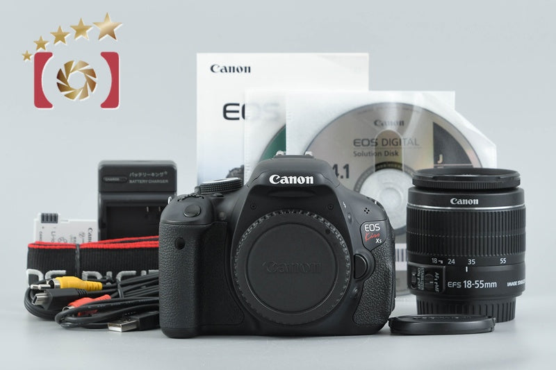 【中古】Canon キヤノン EOS Kiss X5 EF-S 18-55 IS II レンズキット
