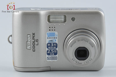 【中古】Nikon ニコン COOLPIX L6 チタンシルバー コンパクトデジタルカメラ