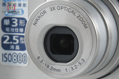 【中古】Nikon ニコン COOLPIX L6 チタンシルバー コンパクトデジタルカメラ