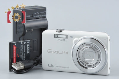 【中古】Casio カシオ EXILIM EX-ZS25 ホワイト コンパクトデジタルカメラ