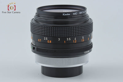 【中古】Canon キヤノン FD 55mm f/1.2 S.S.C.