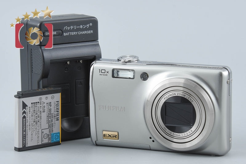 【中古】FUJIFILM 富士フイルム FinePix F70EXR シルバー コンパクトデジタルカメラ