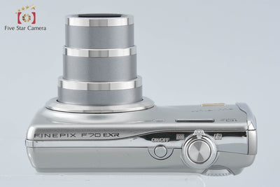 【中古】FUJIFILM 富士フイルム FinePix F70EXR シルバー コンパクトデジタルカメラ