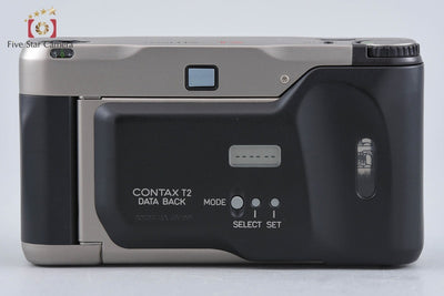 【中古】CONTAX コンタックス T2 コンパクトフィルムカメラ データバック付属
