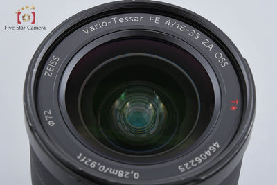 【中古】SONY ソニー Carl Zeiss Vario Tessar T* FE 16-35mm f/4 ZA OSS SEL1635Z