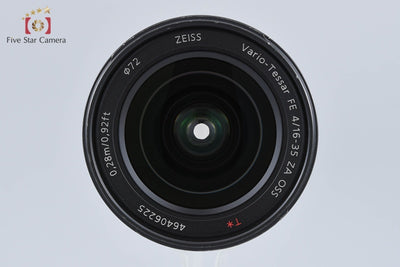 【中古】SONY ソニー Carl Zeiss Vario Tessar T* FE 16-35mm f/4 ZA OSS SEL1635Z