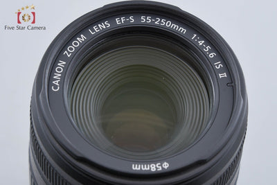 【中古】Canon キヤノン EF-S 55-250mm f/4-5.6 IS II