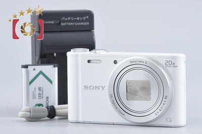 【中古】SONY ソニー Cyber-shot DSC-WX300 ホワイト デジタルスチルカメラ 多言語対応