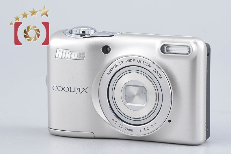 【中古】Nikon ニコン COOLPIX L32 シルバー コンパクトデジタルカメラ