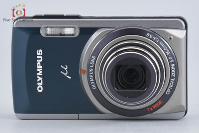【中古】OLYMPUS オリンパス μ-7020 ダークグレー コンパクトデジタルカメラ 元箱付き