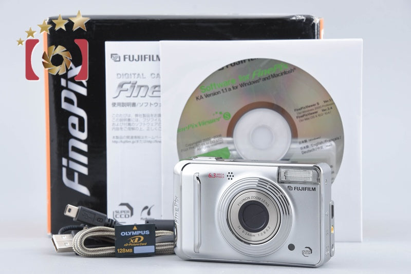 【中古】FUJIFILM 富士フイルム FinePix A600 コンパクトデジタルカメラ 元箱付き