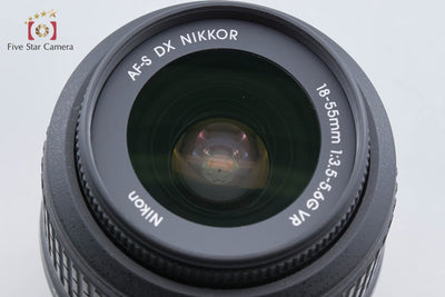 【中古】Nikon ニコン AF-S DX NIKKOR 18-55mm f/3.5-5.6 G VR
