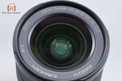 【中古】SONY ソニー Carl Zeiss Vario Tessar T* FE 16-35mm f/4 ZA OSS SEL1635Z