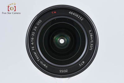 【中古】SONY ソニー Carl Zeiss Vario Tessar T* FE 16-35mm f/4 ZA OSS SEL1635Z
